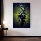 Canvas - Green Racer